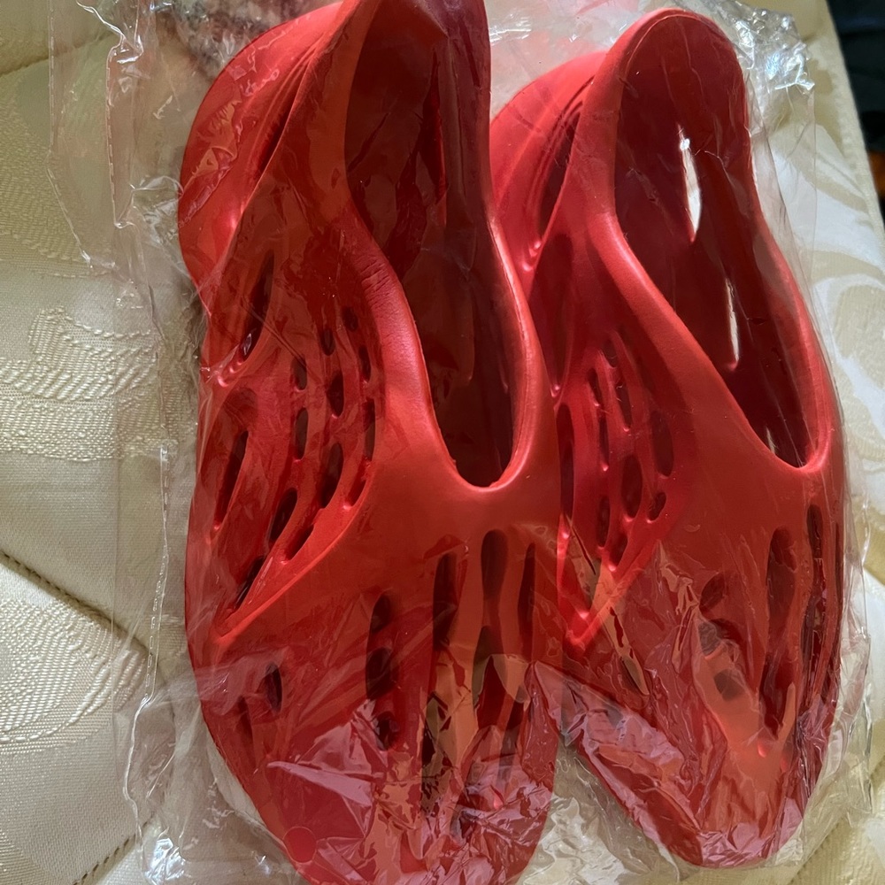 Orange Runner Slides